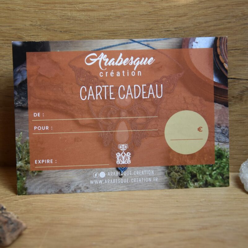 Offrir une carte cadeau